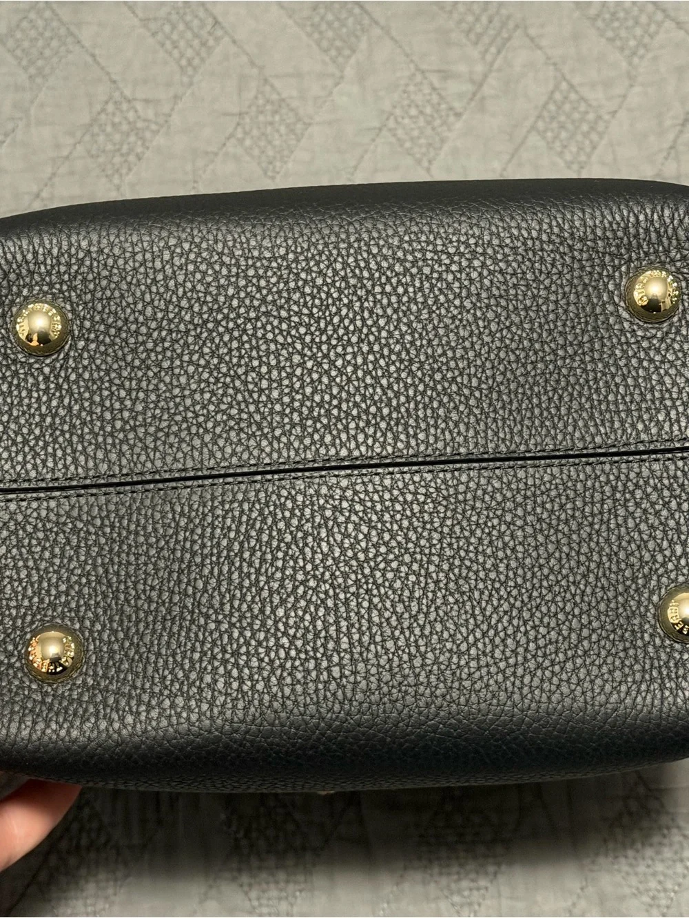 Strathberry Osette Midi in Raffia with Black leather